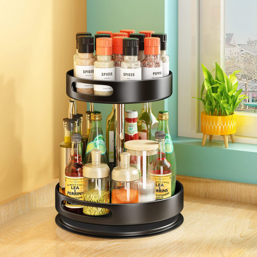 Rebrilliant Rotating Spice Rack & Reviews Wayfair